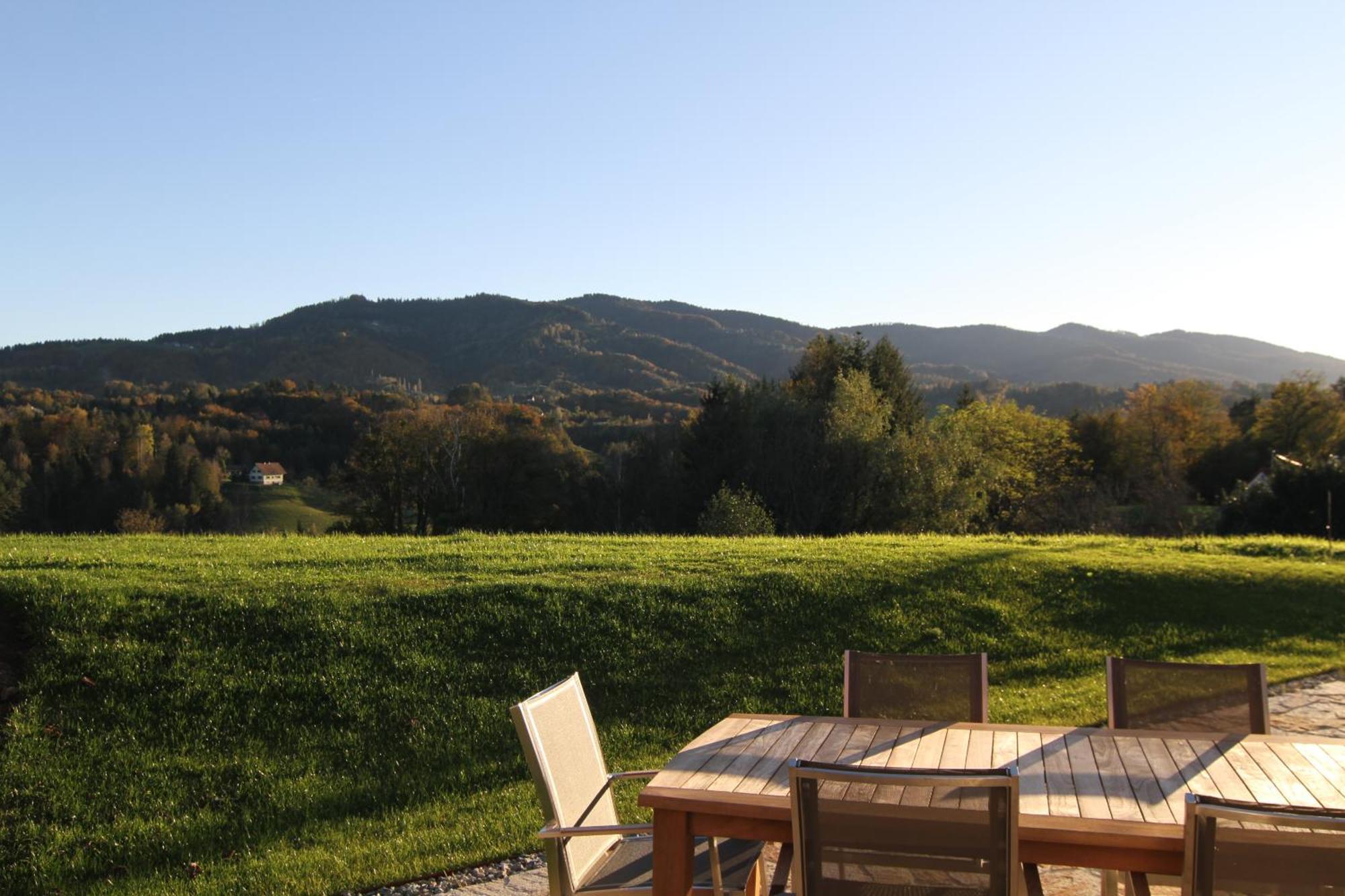 Traumhaftes Ferienhaus Am Lateinberg - 8455 Eibiswald Suedsteiermark エクステリア 写真