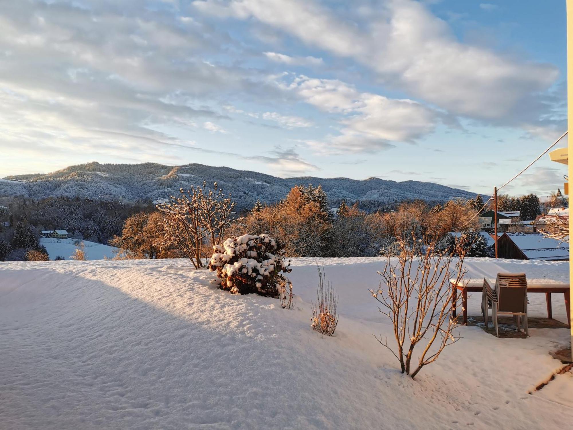 Traumhaftes Ferienhaus am Lateinberg - 8455 Eibiswald Südsteiermarkヴィラ エクステリア 写真