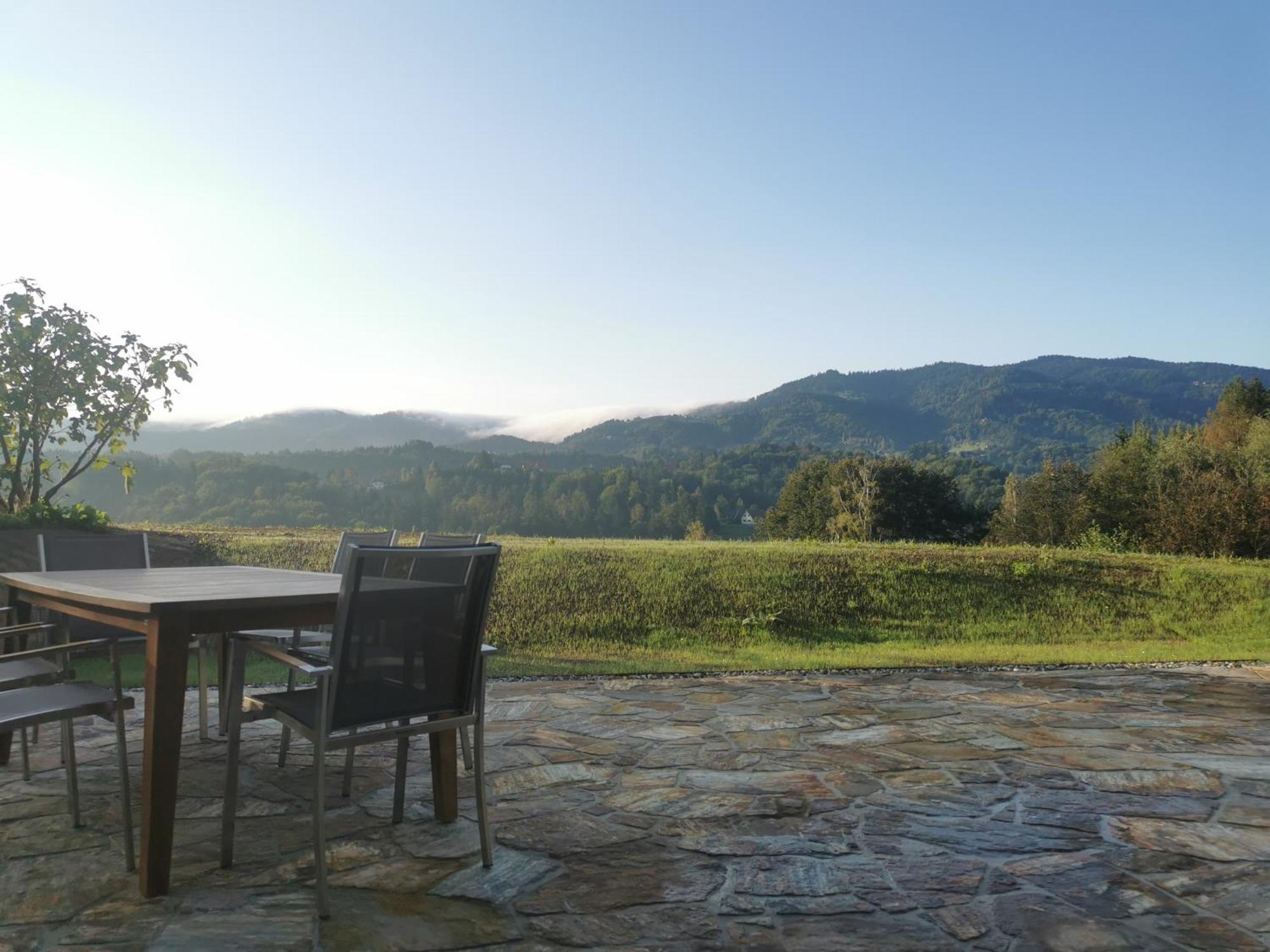 Traumhaftes Ferienhaus Am Lateinberg - 8455 Eibiswald Suedsteiermark エクステリア 写真